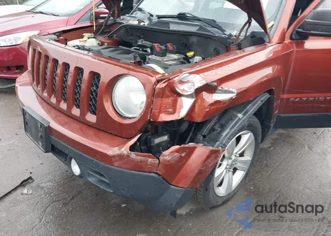 2012 Jeep Patriot Latitude из США, поврежденный, VIN 1C4NJRFB5CD588670